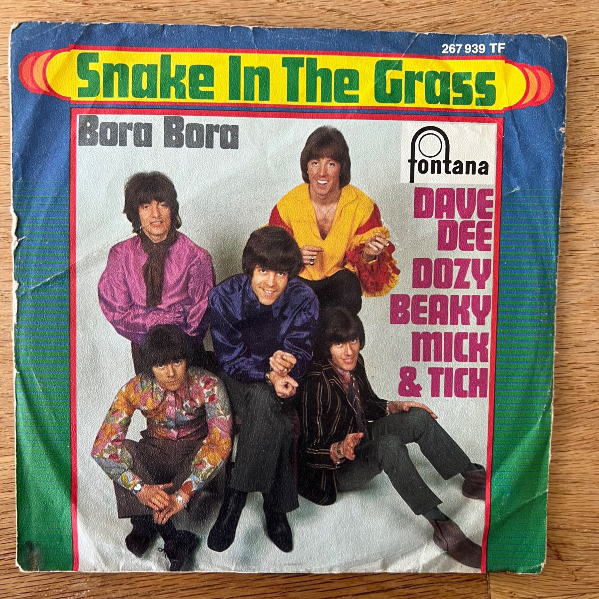 Dave Dee, Dozy, Beaky, Mick & Tich - Snake In The Grass / 1. D-Press. 1969 - (VG+/G+)