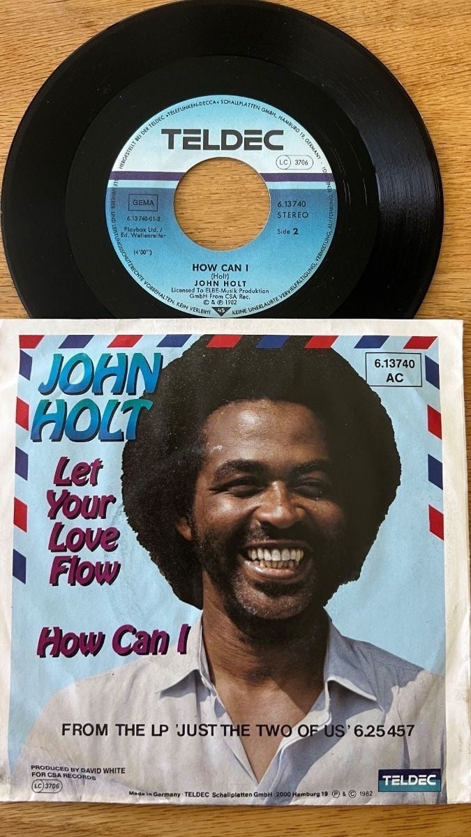 John Holt - Let Your Love Flow / German-Promo 1982 - (M-/VG+)