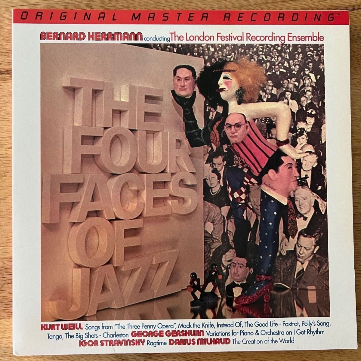 Bernard Herrmann - The Four Faces Of Jazz/ Audiophile MFSL 1996 - (M-/Mint)