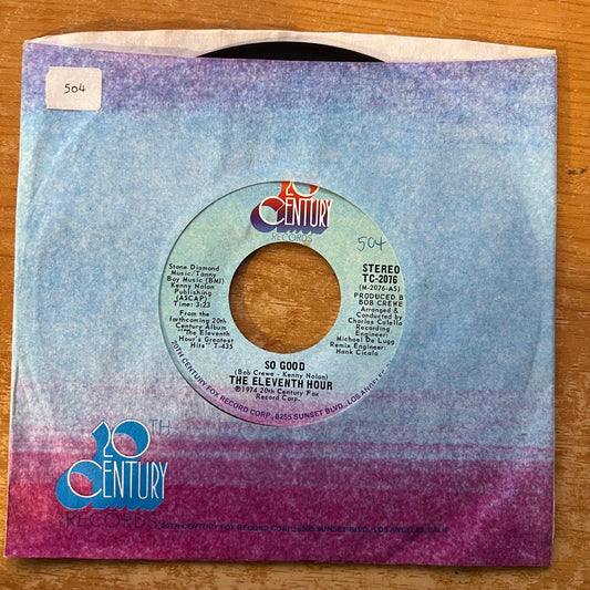 Eleventh Hour - So Good / US-Press. 1974 - (M-/M-)