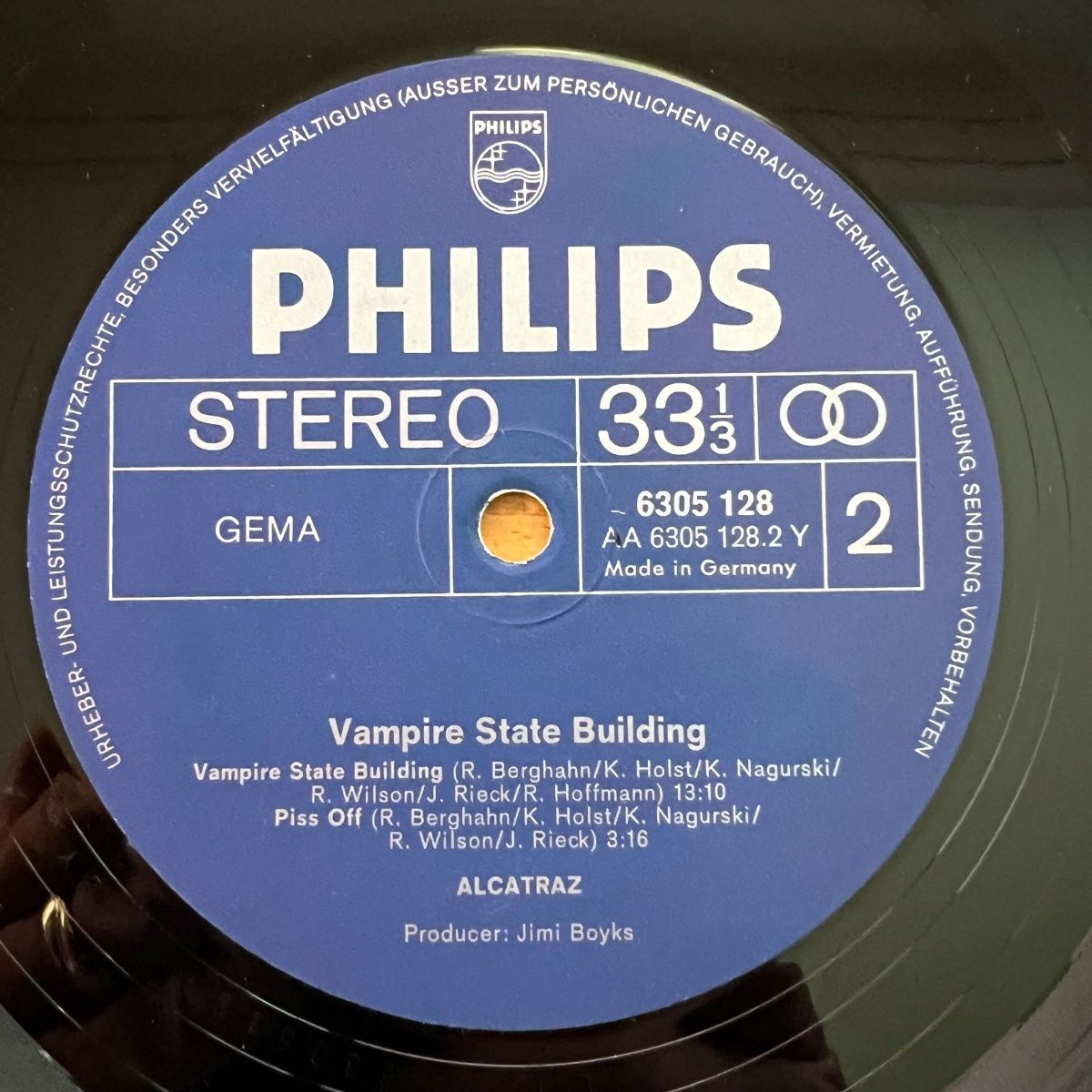 Alcatraz - Vampire State Building / 1. D-Press. 1972 - (VG++/VG++)