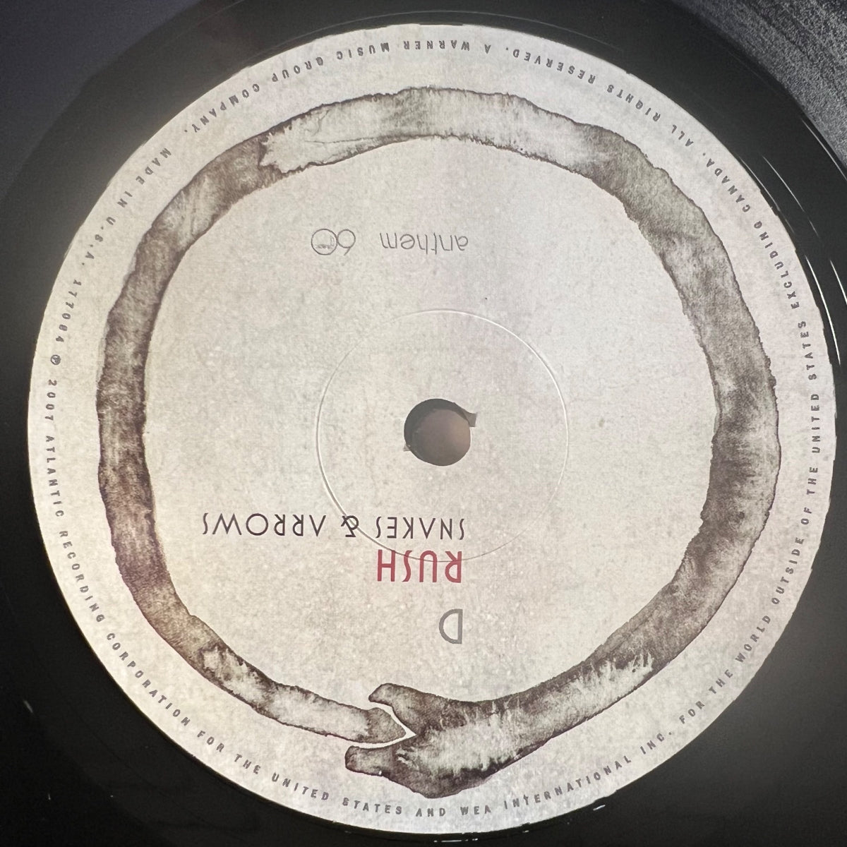 Rush - Snakes & Arrows / 2 LP - 1. US-Press. 2007 - (M-/M-)