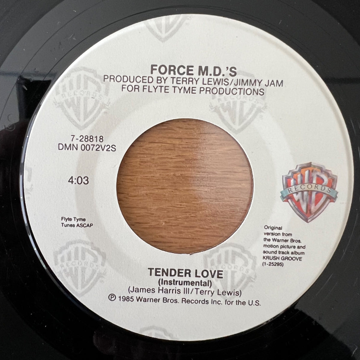 Force M.D.'s - Tender Love / 1. US-Press. 1985 - (M-/M-)