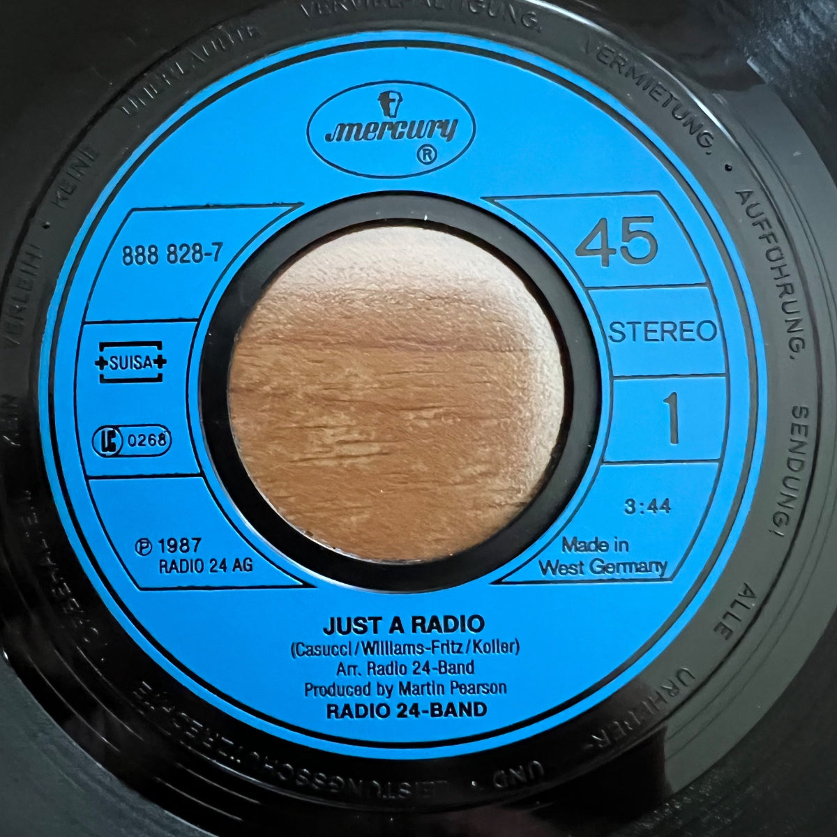Radio 24-Band - Just A Radio / 1. Swiss-Press. 1987 - (M-/VG++)
