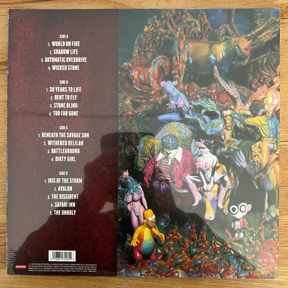 Slash feat. Myles Kennedy - World On Fire / 2 LP -1. EU-Press. 2014 - (Mint & Sealed)