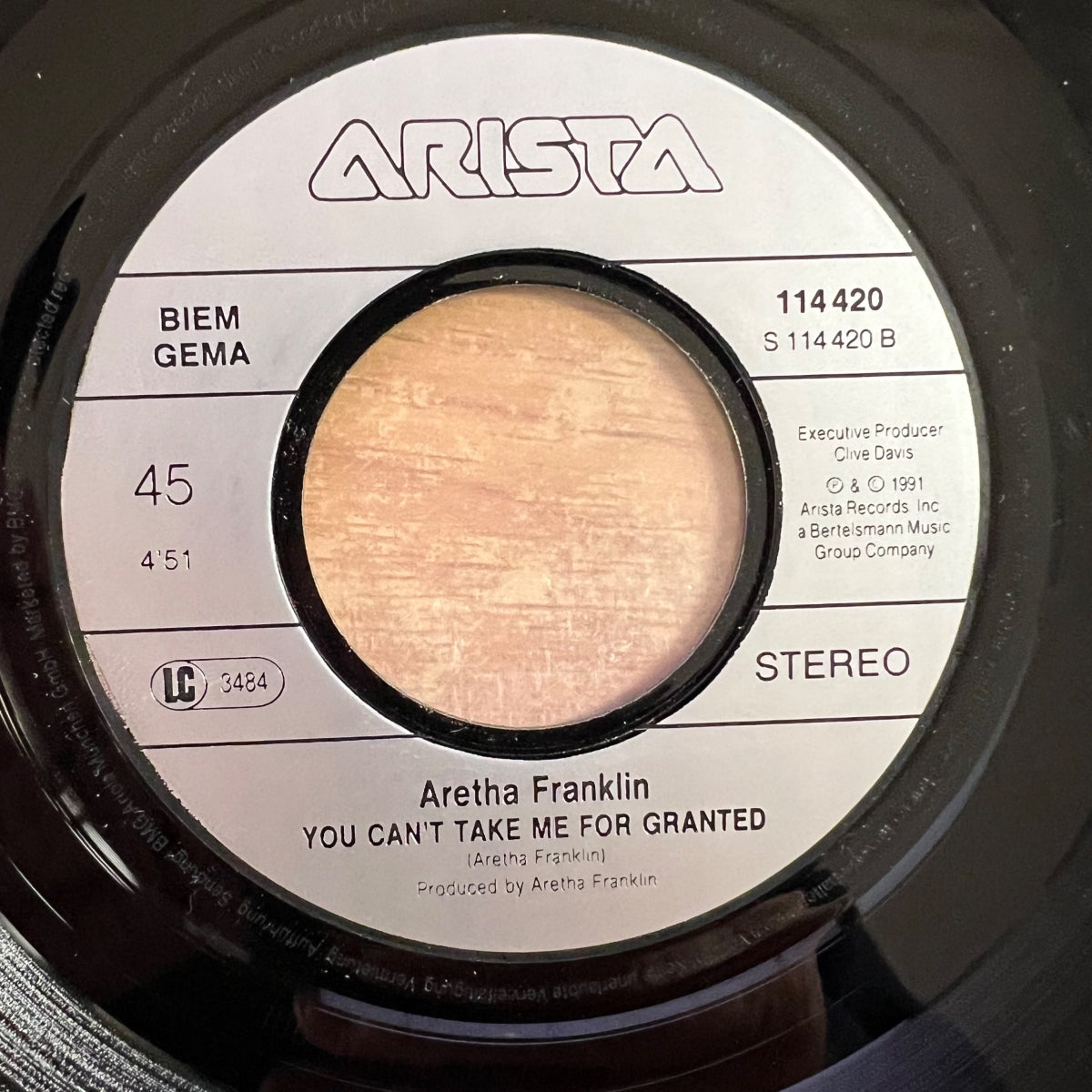 Aretha Franklin - Everyday People / 1. D-Press. 1991 - (VG++/VG++)