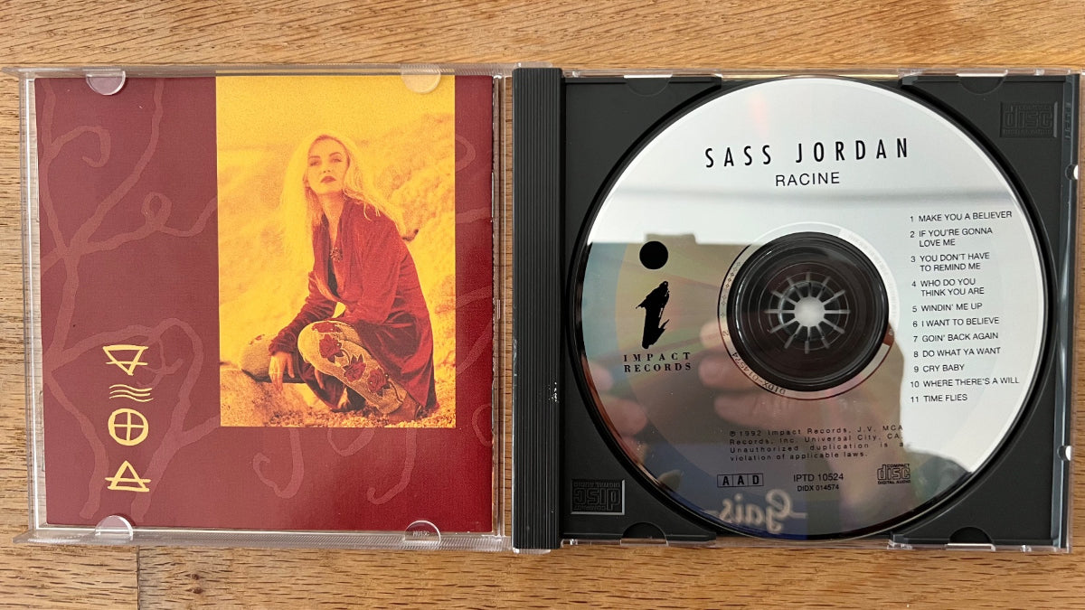 Sass Jordan - Racine / CD - 1. US-Press. 1992 - (M-/M-)