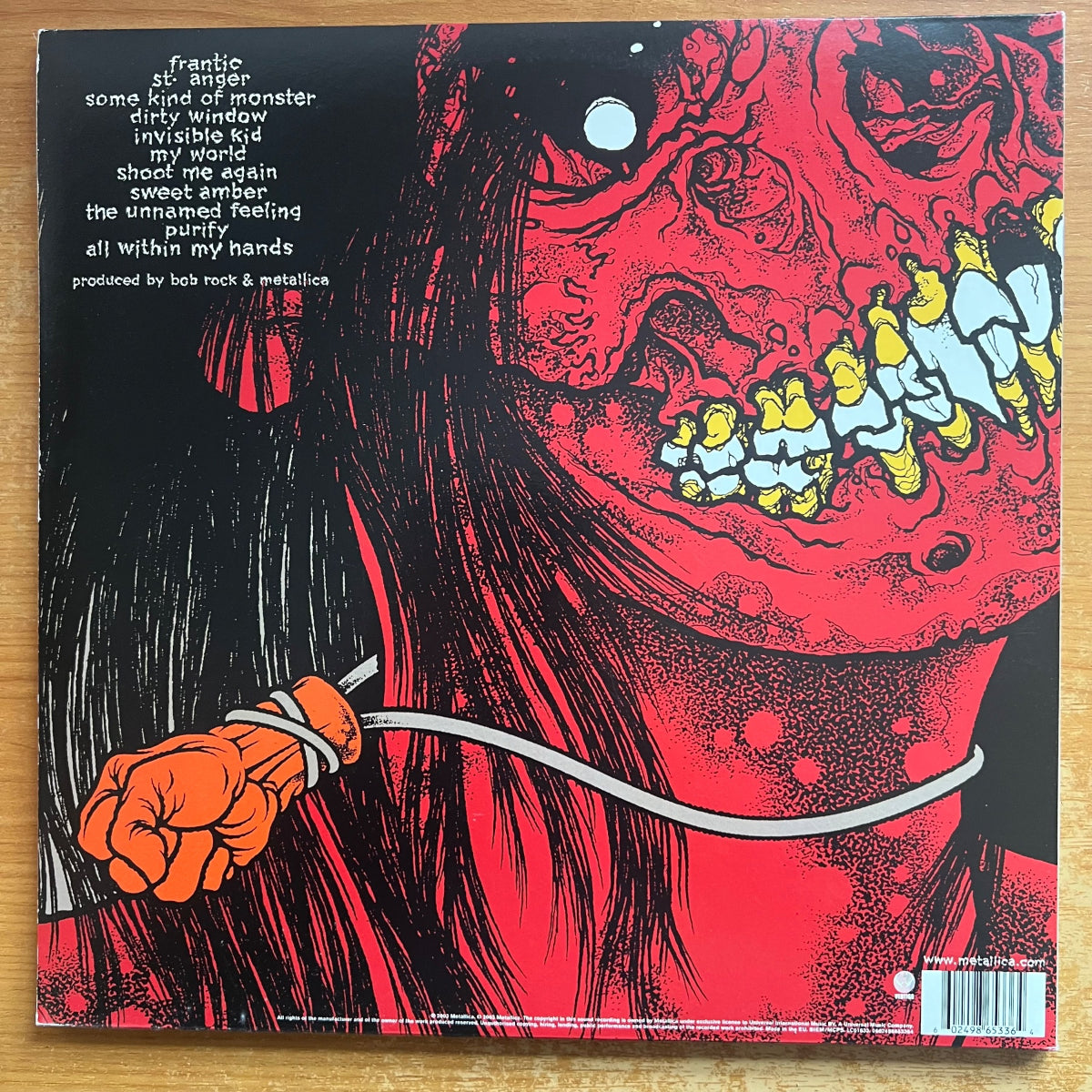 Metallica - St. Anger / 2 LP - 1. EU-Press. 2003 - (M-/VG++)