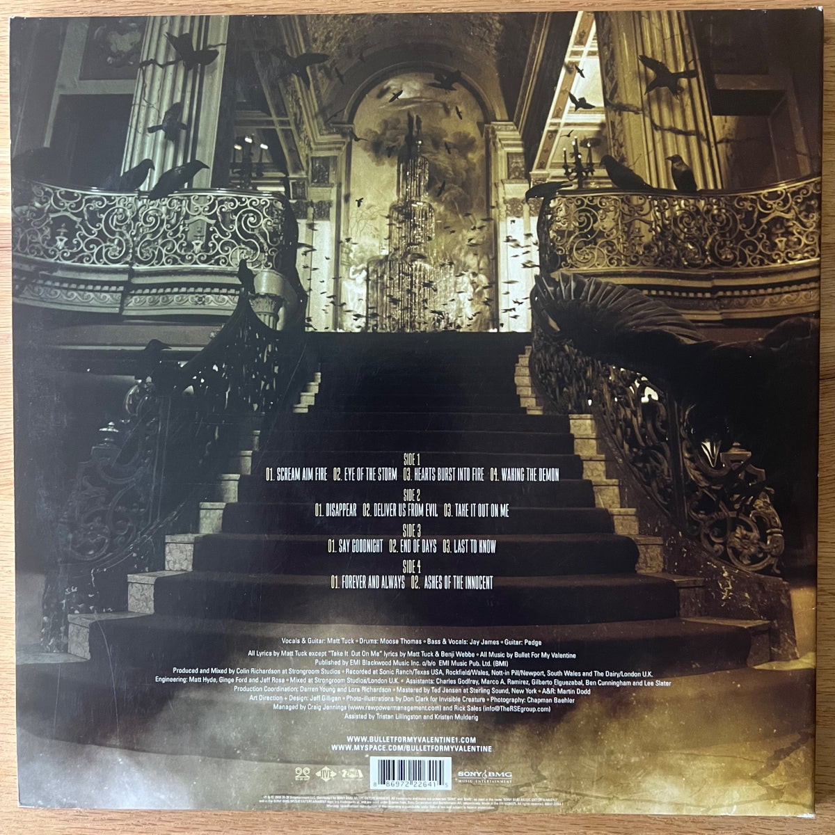 Bullet For My Valentine - Scream Aim Fire / 2 LP - 1re édition limitée. 2008 - (M-/VG++)