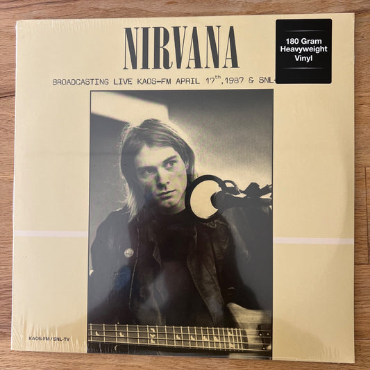 Nirvana - Broadcasting Live KAOS-FM / 1. EU-Press. 2017 - (Mint & Sealed)
