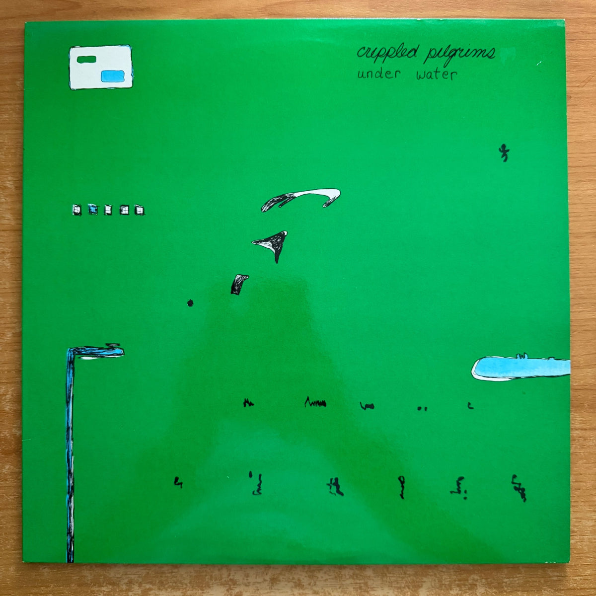 Crippled Pilgrims - Under Water /b 1. US-Press. 1985 - (M-/M-)