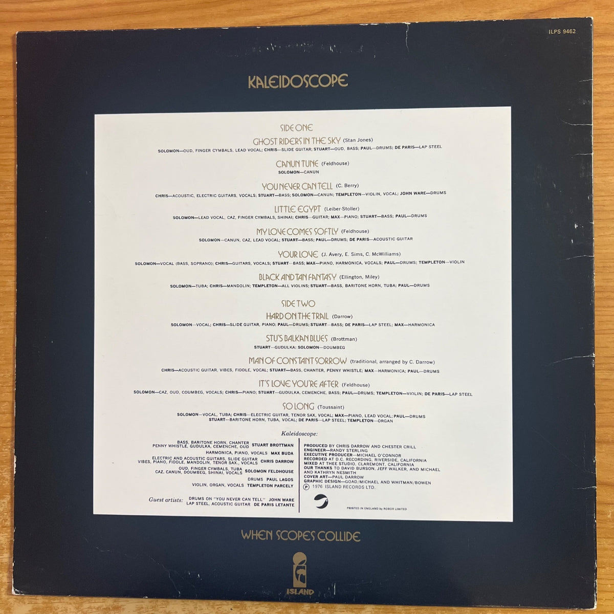 Kaleidoscope - When Scopes Collide / 1. UK-Press. 1976 - (M-/VG+)