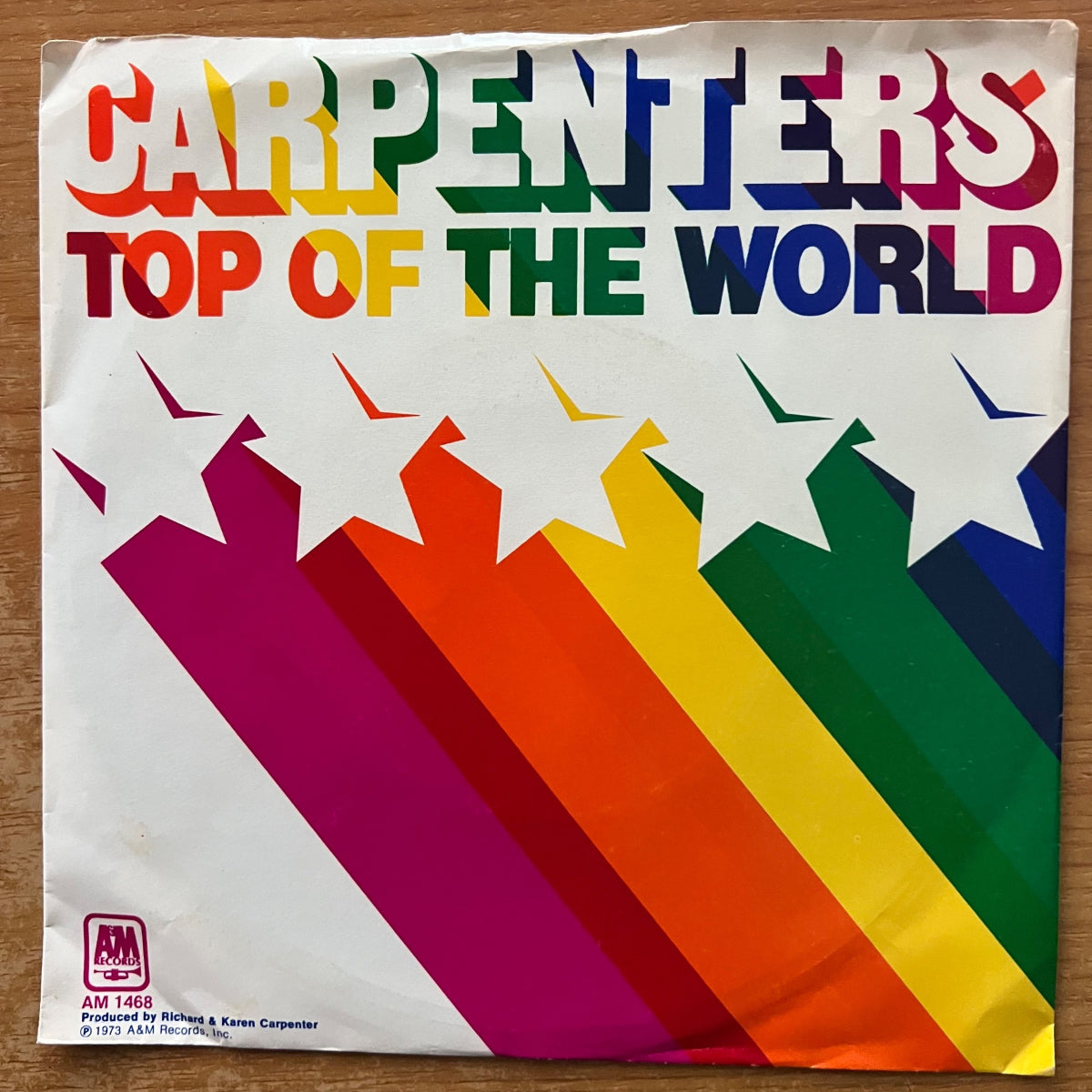 Carpenters - Top Of The World / 1. US-Press. 1973 - (M-/VG++)