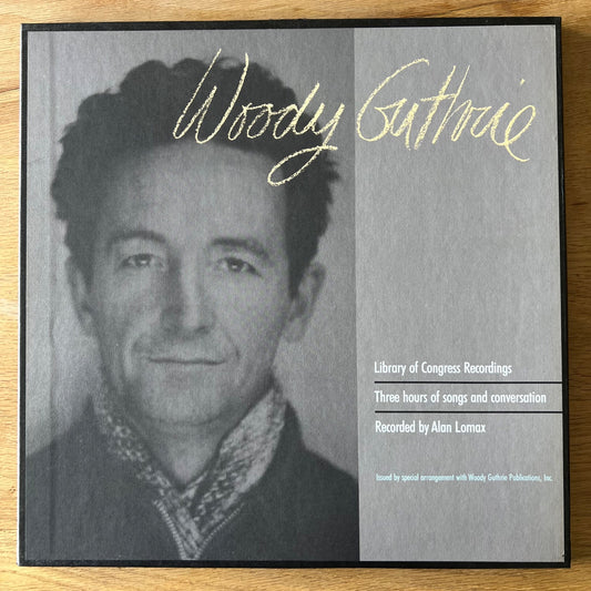 Woody Guthrie -Library Of Congress Recordings / 1. US-Press. 1988 - 3 LP Box - (M-/M-)