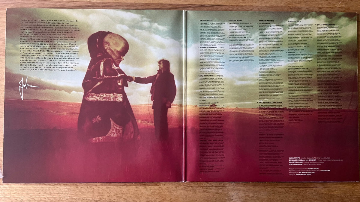 Julian Cope - Peggy Suicide / 2 LP - 1. D-Press. 1991 - (M-/M-)