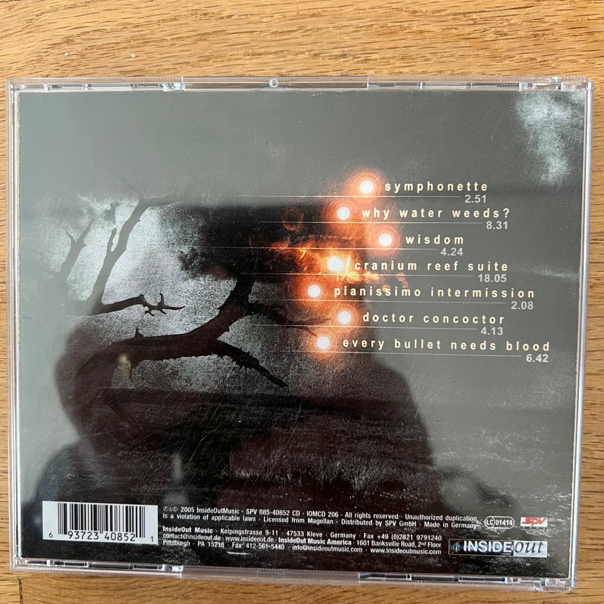 Magellan - Symphony For A Misanthrope / CD - 1.D-Press. 2005 - (M-/M-)