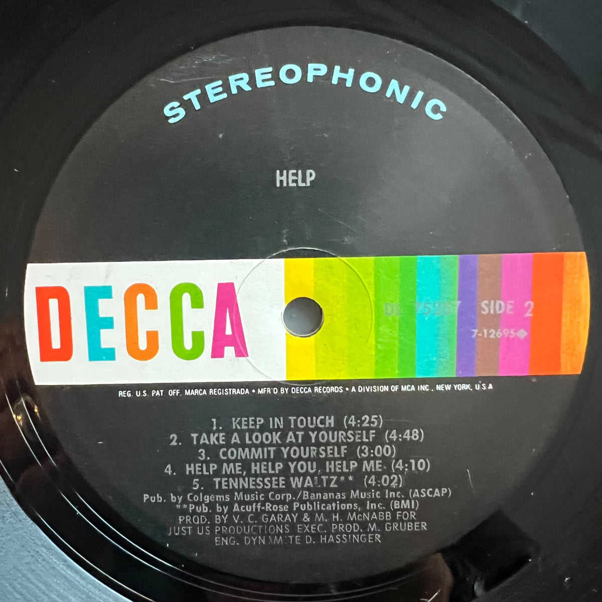 Help - Same / 1. US-Press. 1971 - (M-/VG++)