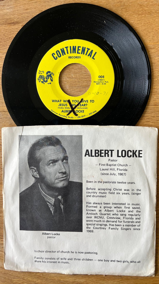 Albert Locke - The Drunkard's Child / 1. US-Press. 1971 - (VG+/VG+)
