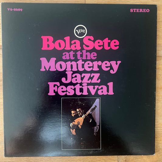 Bola Sete - At The Monterey Jazz Festival / 1.US-Press. 1967 - (M-/VG+)
