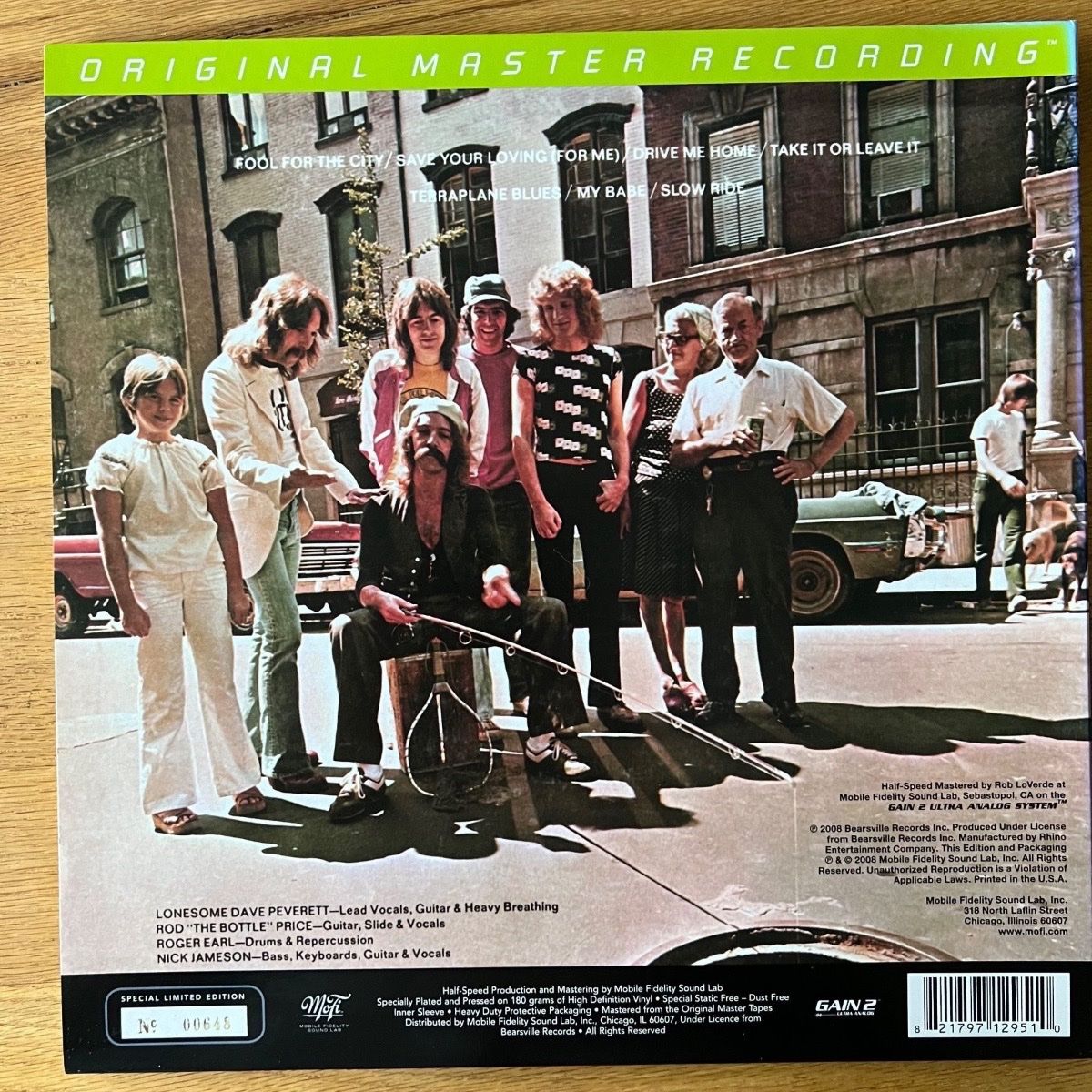 Foghat - Fool For The City / Audiophile MFSL 2008 - (M-/Mint)