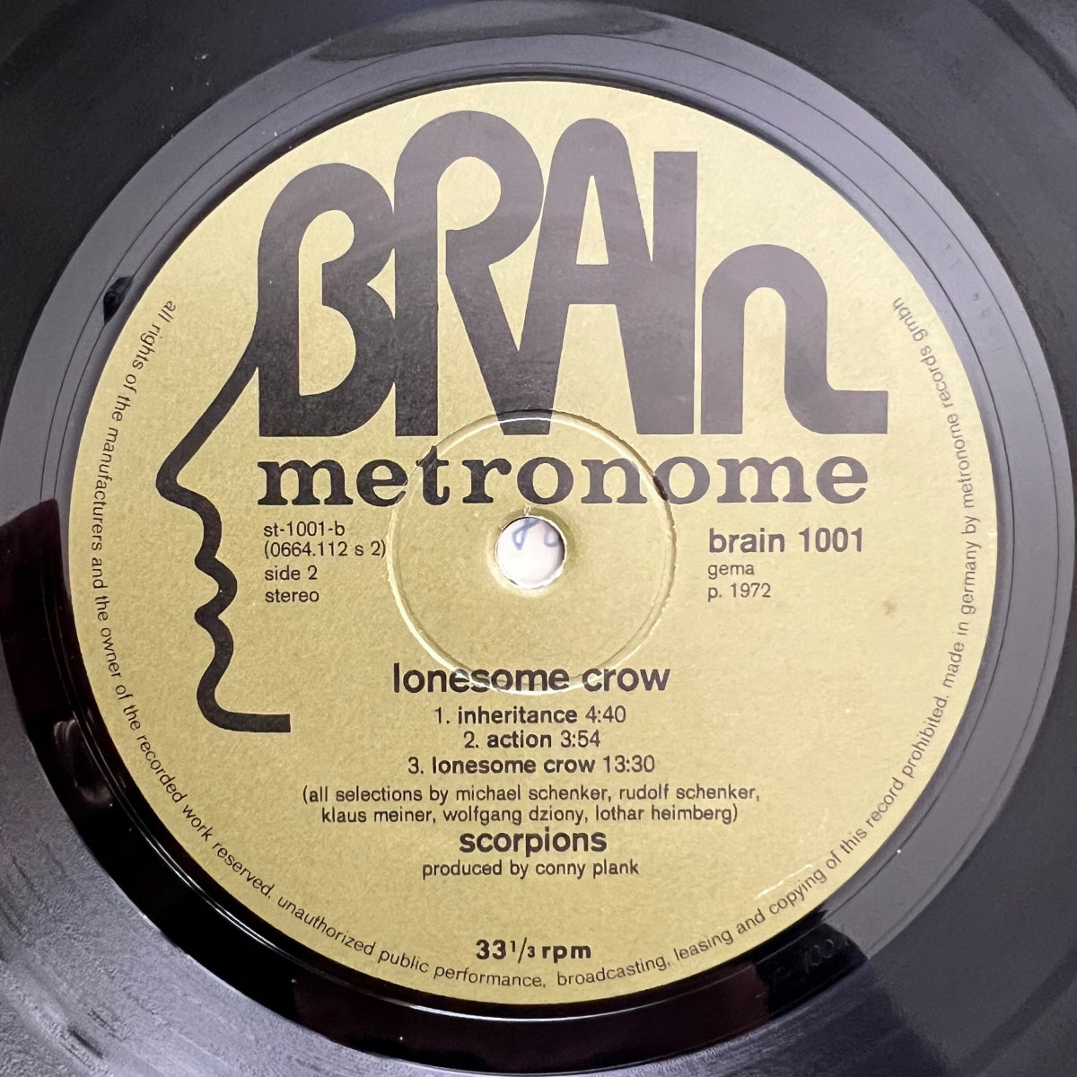 Scorpions - Lonesome Crow / 1. D-Press. 1972 - (M-/VG+)