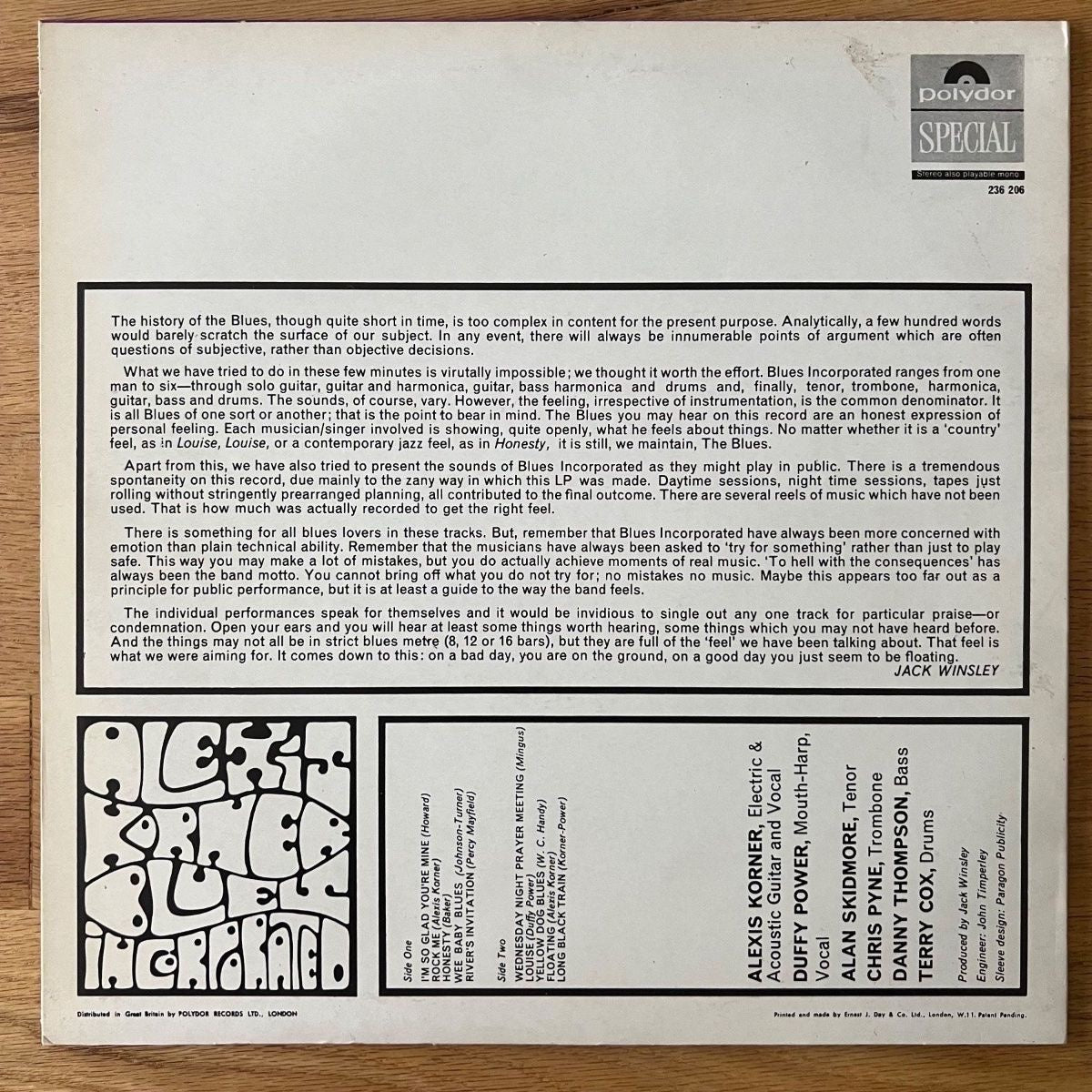 Alexis Korner - Blues Incorporated / 1. UK-Press. 1967 - (M-/VG++)