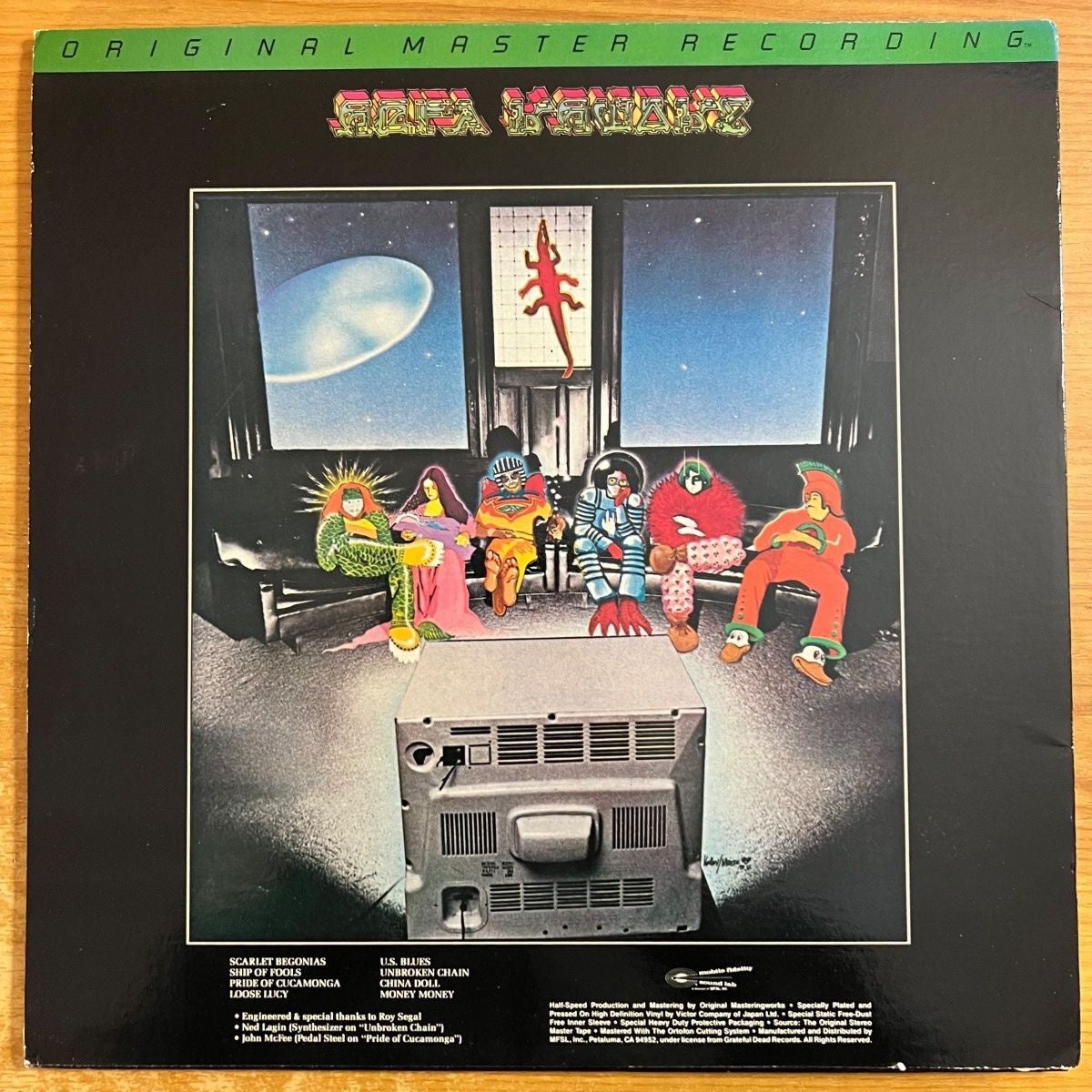 Grateful Dead - From The Mars Hotel / Audiophile MFSL 1984 - (VG++/VG++)