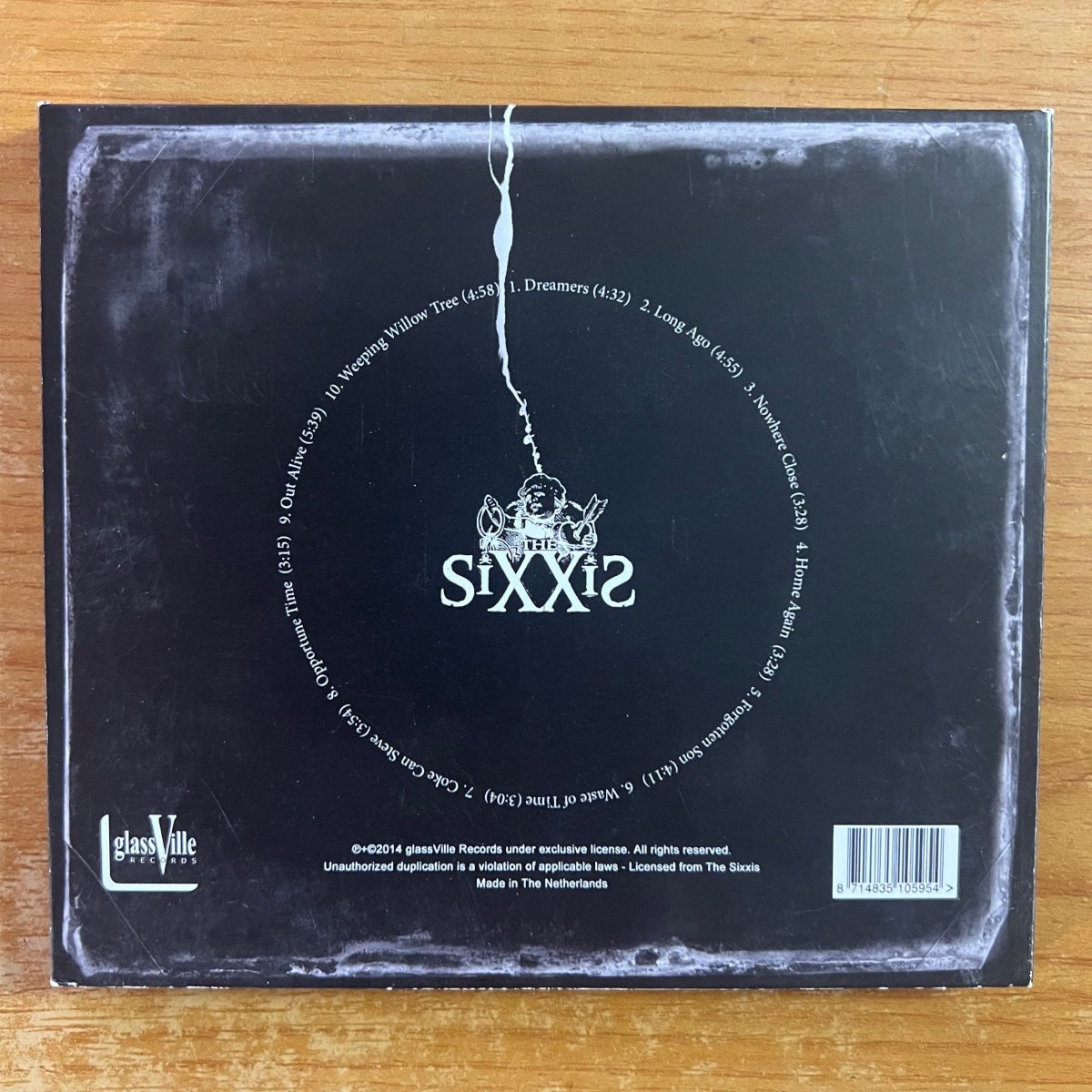 Sixxis - Hollow Shrine / CD - 1st NL Press. 2014 - Digipak