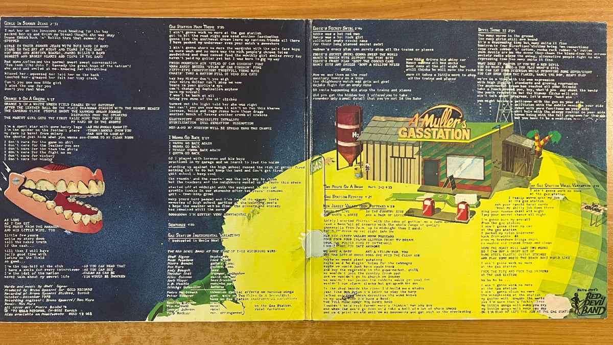 Infra Steffs Red Devil Band - Gas Station / 1. Swiss-Press. 1979 - (VG++/VG++)