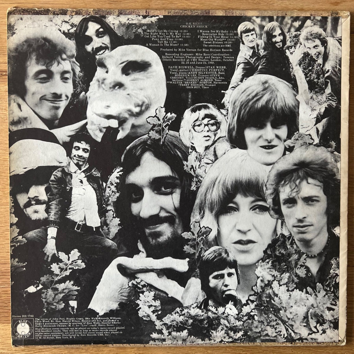 Chicken Shack - OK Ken? / 1st US Press. 1969 - (VG++/VG+)