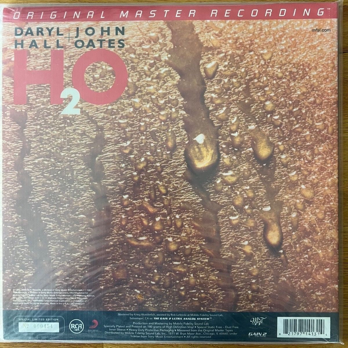 Daryl Hall & John Oates - H2O / Audiophile MFSL 2014 - (Mint & Sealed)