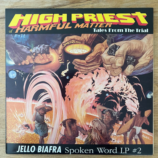 Jello Biafra -High Priest Of Harmful Matter, Tales From The Trial / 2 LP - 1. UK-Press. 1989 - (M-/M-)