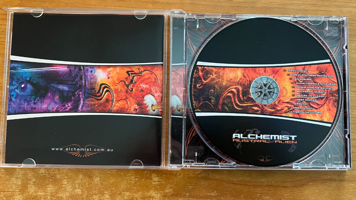 Alchemist - Austral Alien / CD - 1. US-Press. 2003 - (M-/M-)