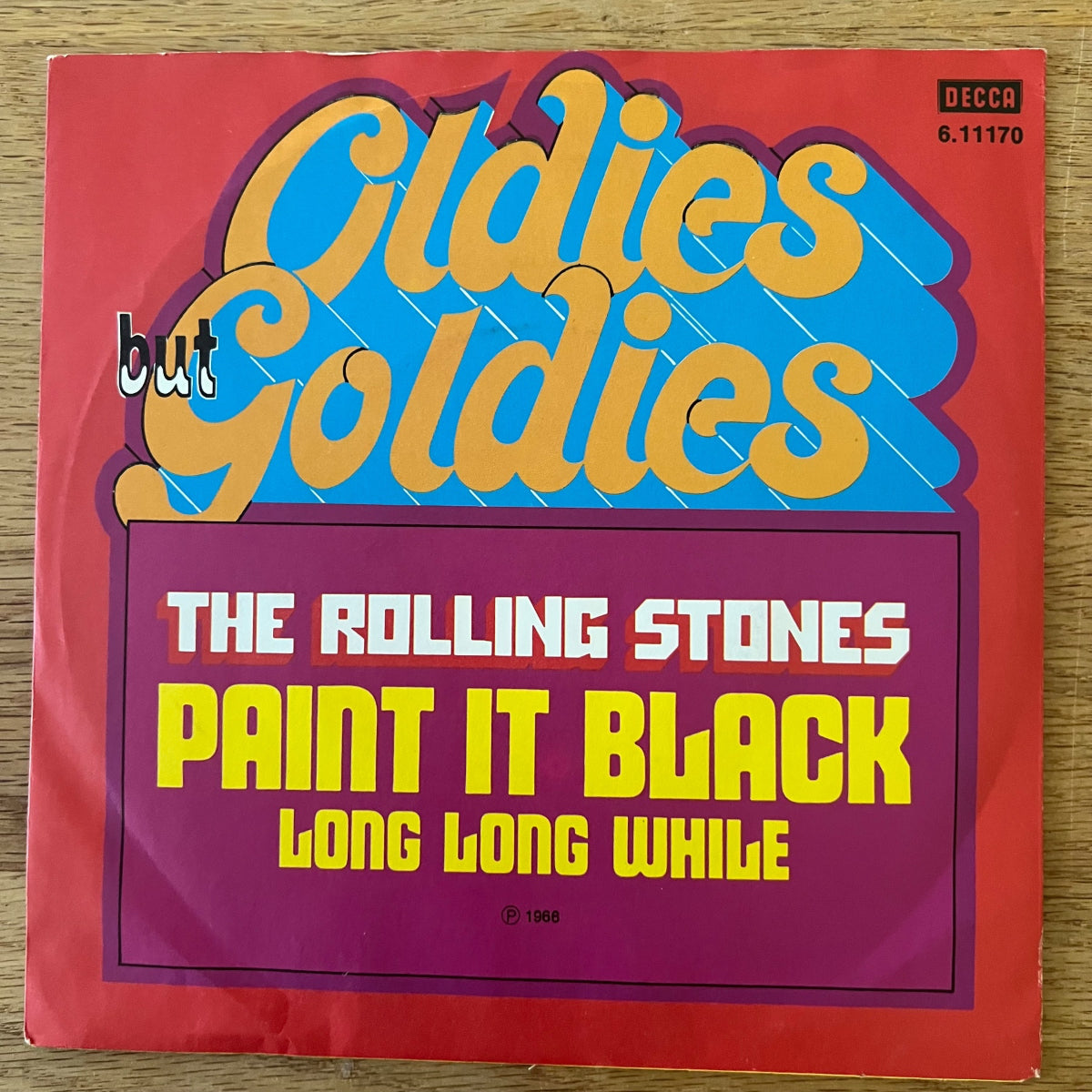 Rolling Stones - Paint It Black / D-Press. 1978 - (M-/VG++)