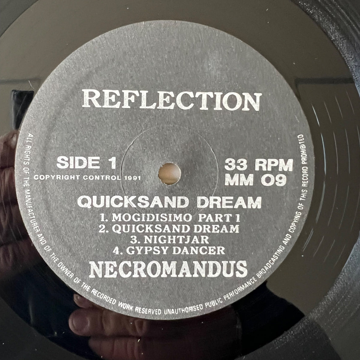 Necromandus - Quicksand Dream / 1. UK-Press. 1991 - (M-/M-)