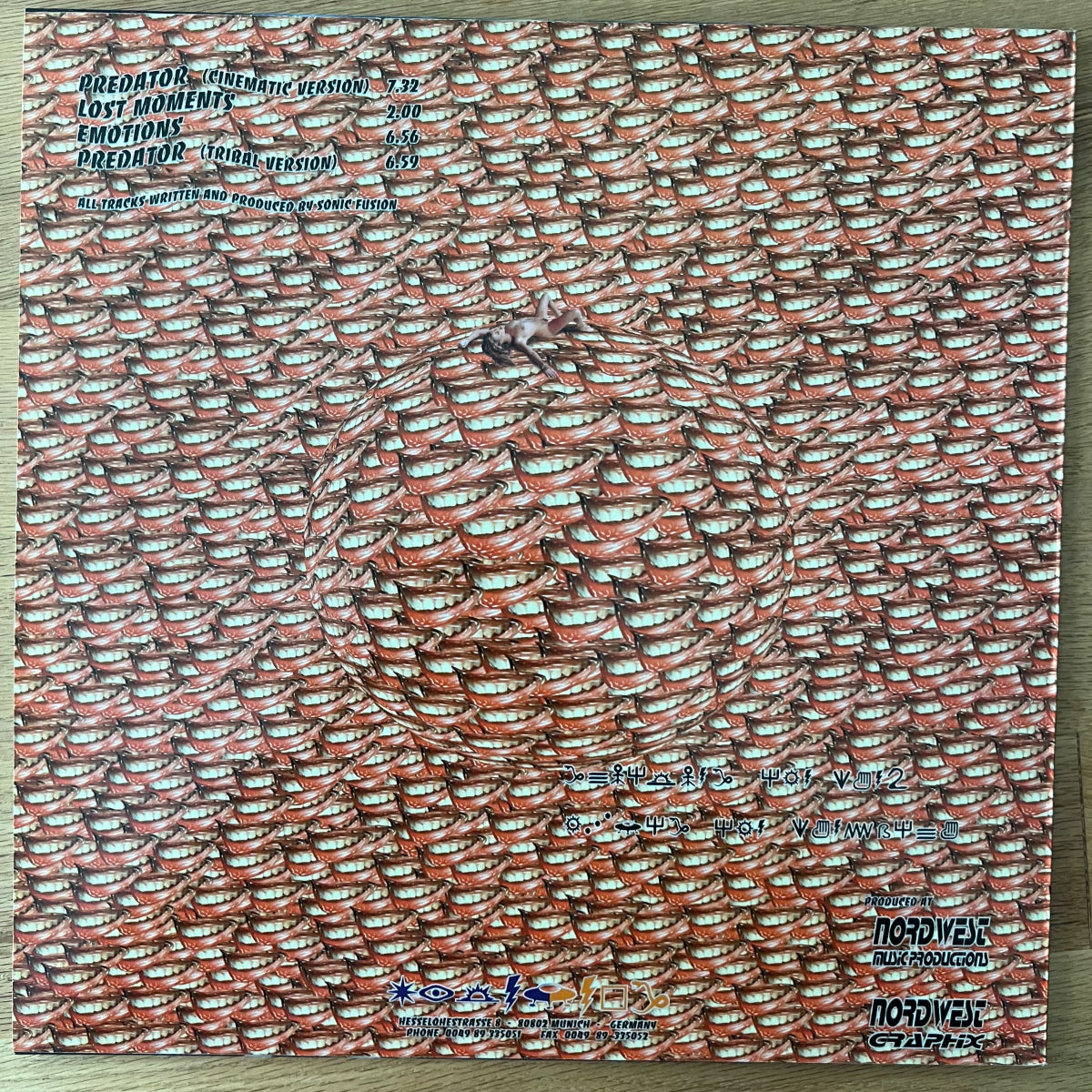 Sonic Fusion - Predator / 1. D-Press. 1998 - (M-/M-)