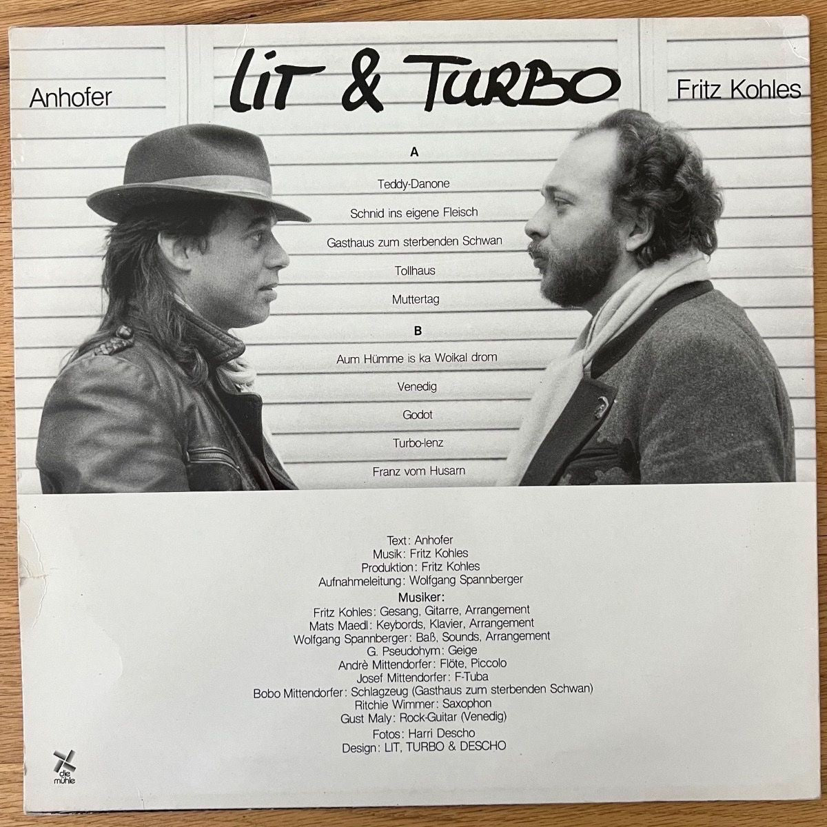 Lit & Turbo - Winner Lieder / 1. Austria-Press. 1986 - (VG++/VG++)