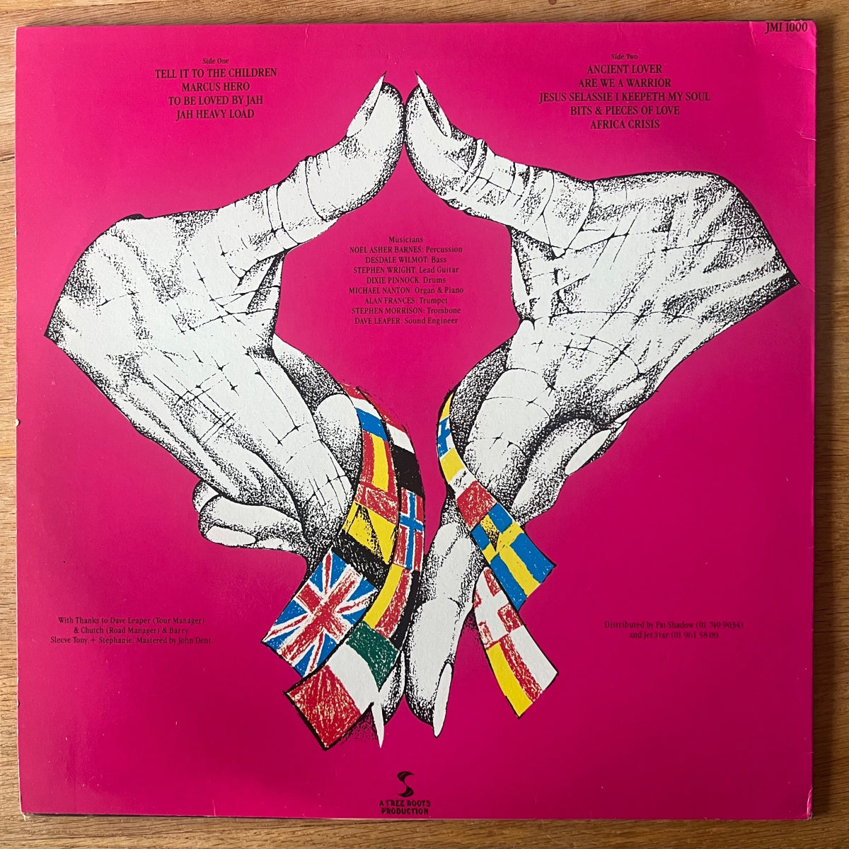 Ijahman - Over Europe / 1. ??-Press. 1988 - (M-/VG++)