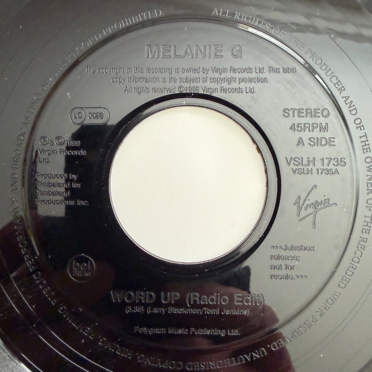 Melanie G - Word Up / 1. UK-Press. 1999 - Juke Box Ed. - (VG++/Neutral)
