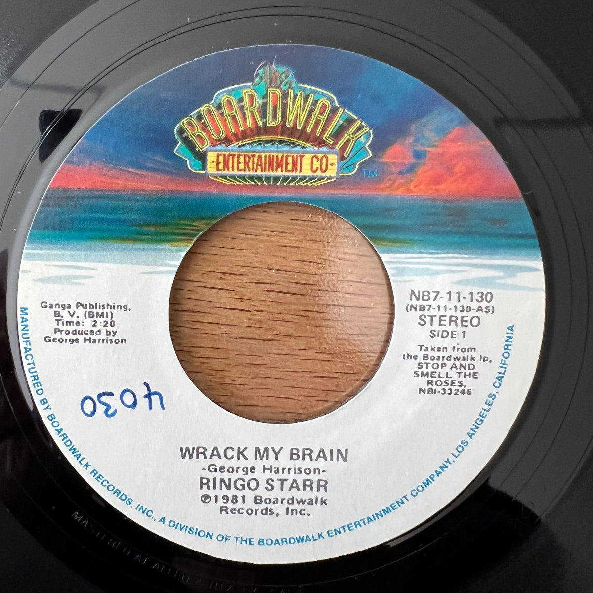 Ringo Starr - Wrack My Brain / 1. US-Press. 1981 - (M-/VG++)