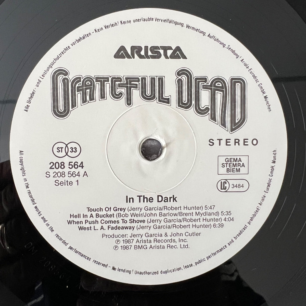 Grateful Dead - In The Dark / 1. D-Press. 1987 - (M-/M-)