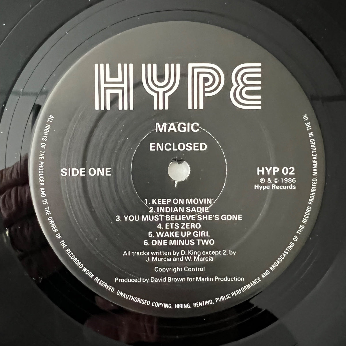 Magic - Enclosed / UK Press. 1986 - (M-/M-)
