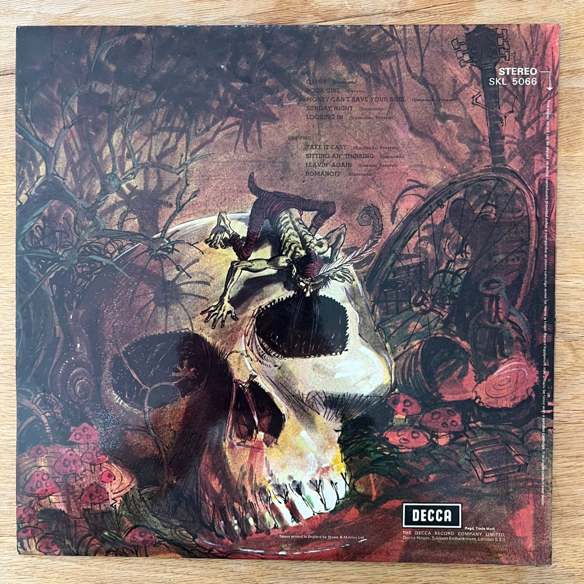 Savoy Brown -Looking In / 1. UK-Press. 1970 - (M-/M-)