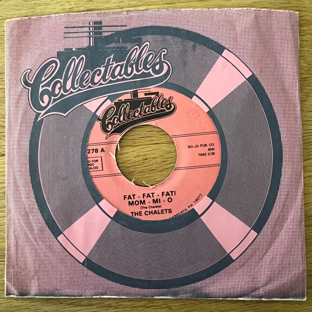 Chalets - Fat-Fat-Fat! Mom-Mi-O / US-Press. 197? / VG++/VG+)