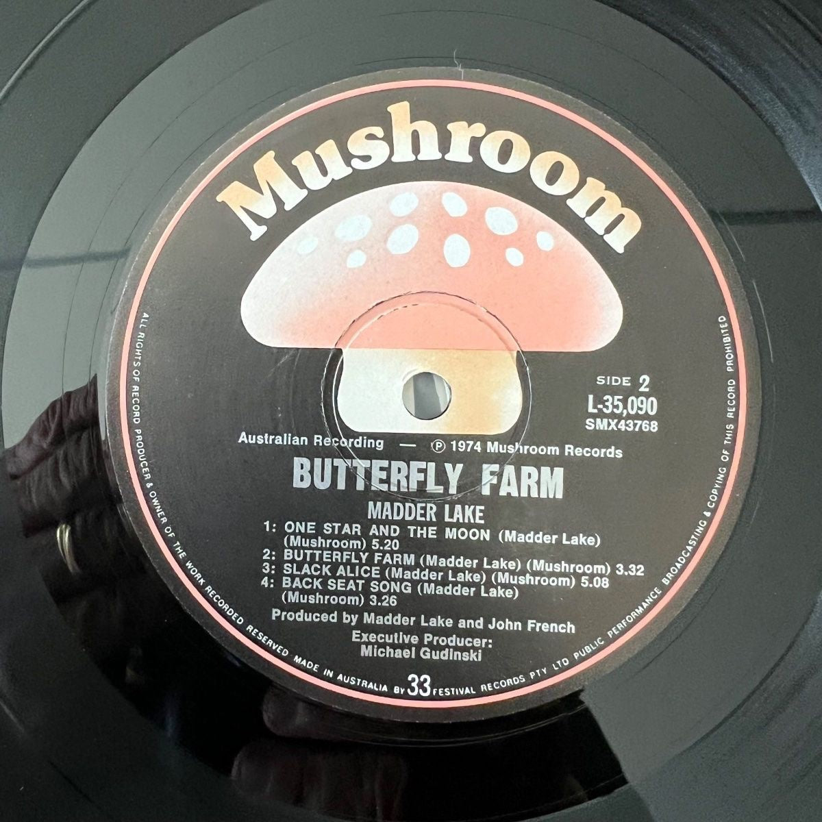 Madder Lake - Butterfly Farm / 1. Australia-Press. 1974 - (M-/VG++)