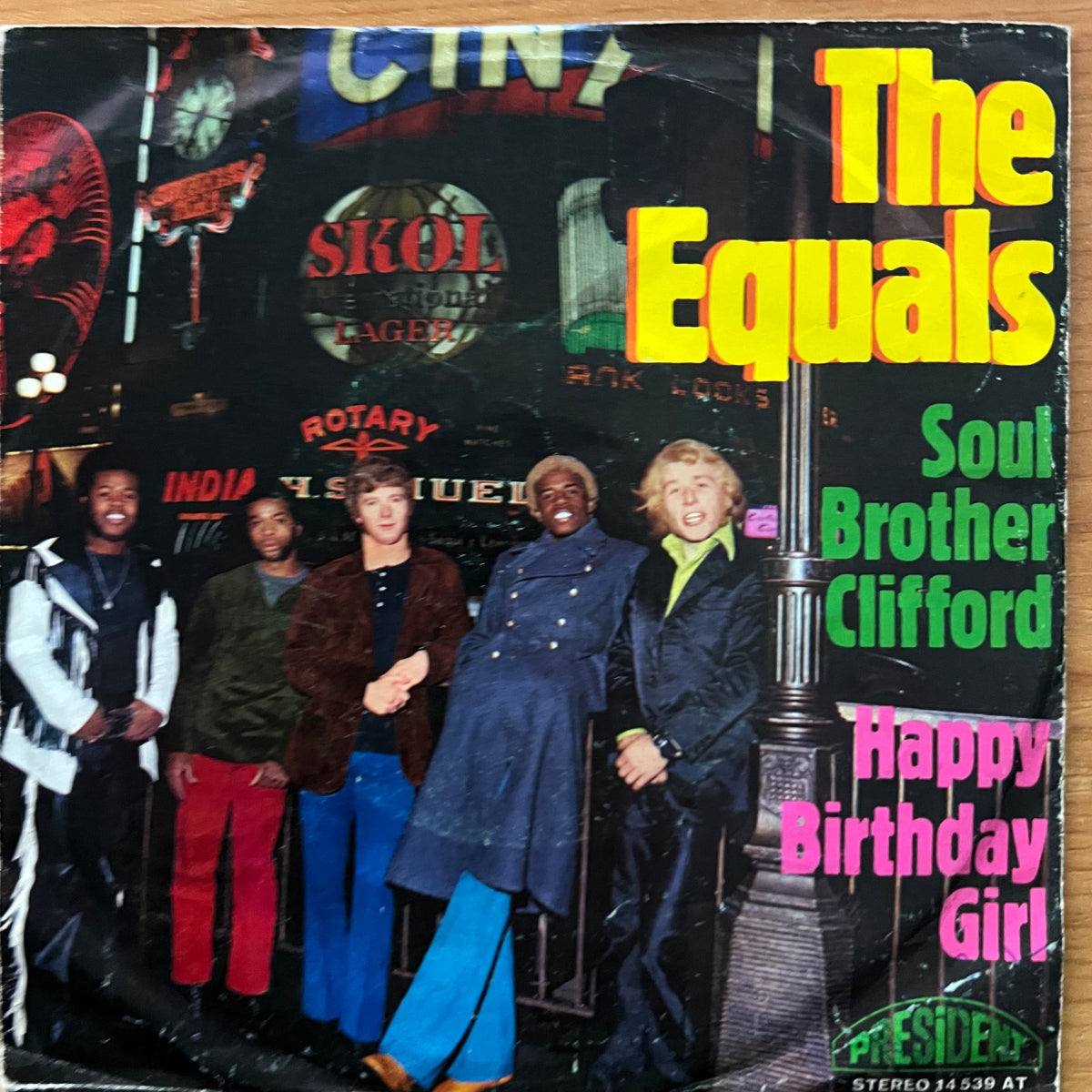 Equals - Soul Brother Clifford / 1. D-Press. 1970 - (VG+/VG)