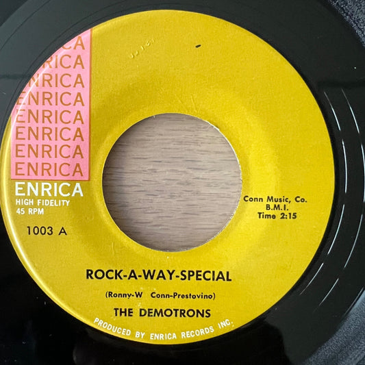 Demotrons - Rock-A-Way-Special / 1. US-Press. 1959 - (VG++/Neutral)