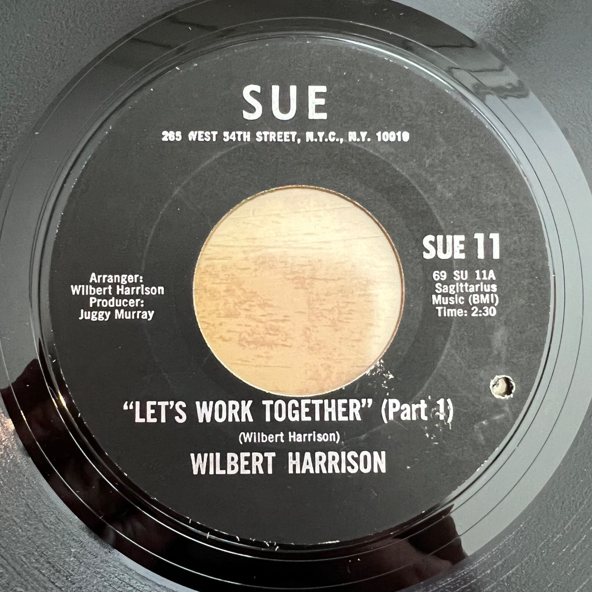 Wilbert Harrison - Let's Work Together / 1. US-Press. 1969 - (M-/Neutral)