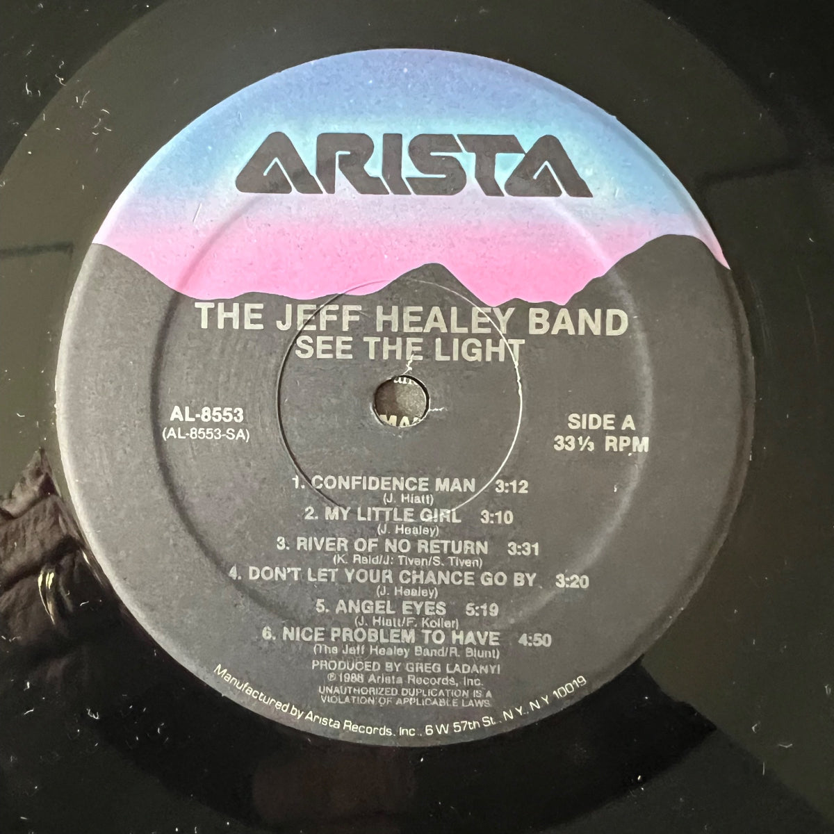Jeff Healey Band - See The Light / 1ère édition américaine. 1988 - (M-/M-)