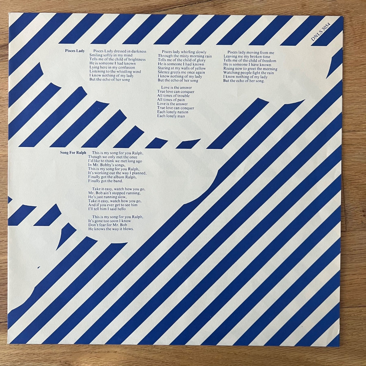 Brian Joseph Friel - Same / 1. UK-Press. 1973 - (VG++/VG++)